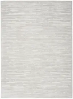 5' X 7' Gray Geometric Area Rug