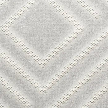 5' X 7' Gray Geometric Area Rug