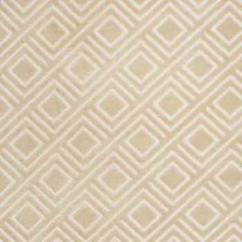 5' X 7' Tan Geometric Area Rug