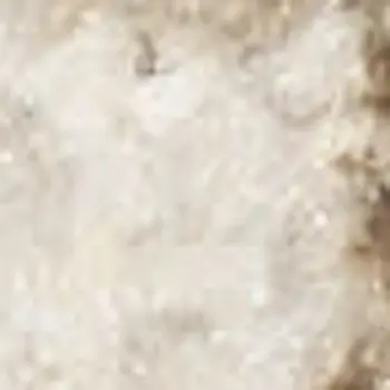 5' X 7' Beige and Ivory Abstract Shag Area Rug