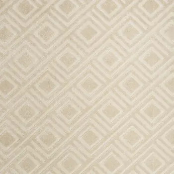 7' X 9' Beige Geometric Area Rug
