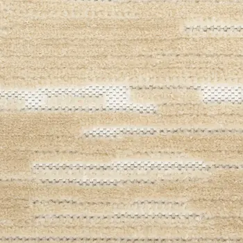 7' X 9' Brown Geometric Area Rug