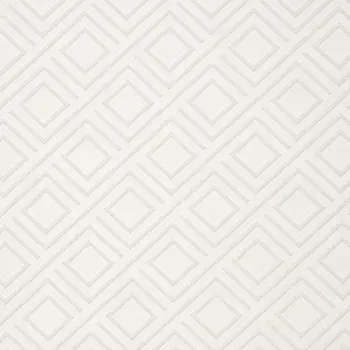 7' X 9' Cream Geometric Area Rug