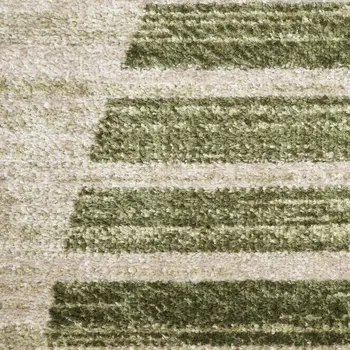 7' X 9' Gray Geometric Area Rug
