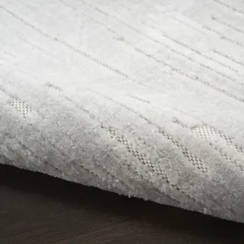 7' X 9' Gray Geometric Area Rug