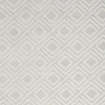 7' X 9' Gray Geometric Area Rug