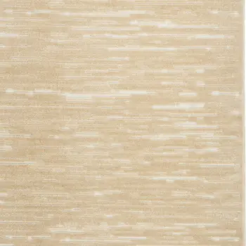 7' X 9' Tan Geometric Area Rug
