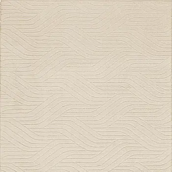 7' X 9' Tan Geometric Area Rug