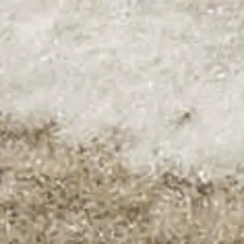 6' X 9' Taupe and Ivory Floral Non Skid Area Rug
