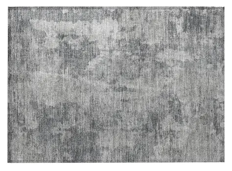 2' X 3' Gray Abstract Washable Non Skid Indoor Outdoor Area Rug