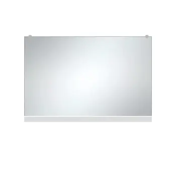 47" Black Metal Framed Standing Mirror