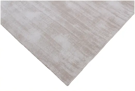9' X 12' Ivory and Light Gray Abstract Hand Loomed Area Rug