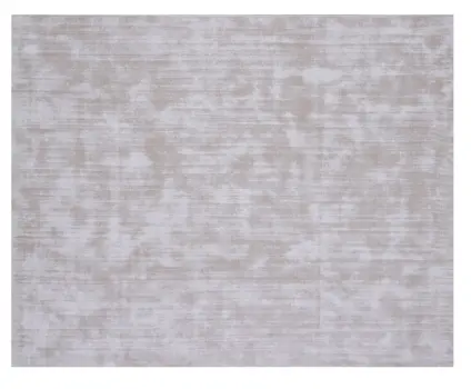 9' X 12' Ivory and Light Gray Abstract Hand Loomed Area Rug