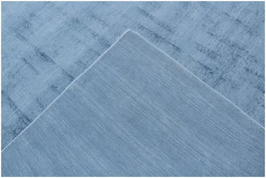 10' X 14' Denim Blue Hand Loomed Area Rug