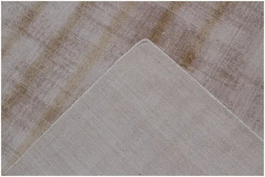 8' X 10' Camel Striped Hand Loomed Area Rug