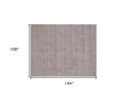 9' X 12' Camel Hand Loomed Area Rug
