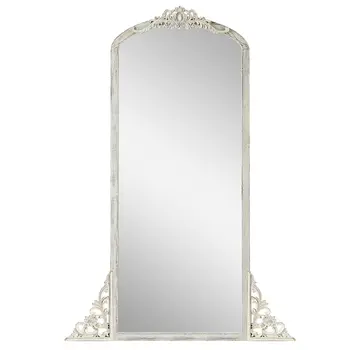 67" White Wood Framed Standing Mirror