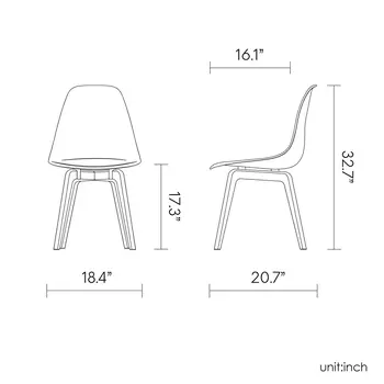 Set of Four Mint Green and White Heavy Duty Plastic Dining Side Chairs