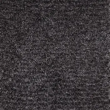 8' X 10' Black Shag Hand Tufted Area Rug