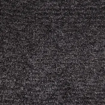 9' X 12' Black Shag Hand Tufted Area Rug