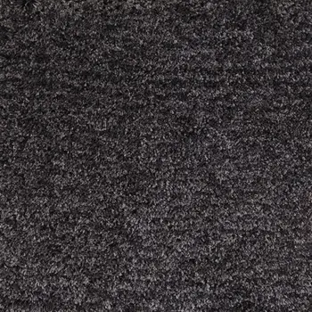 10' X 14' Black Shag Hand Tufted Area Rug