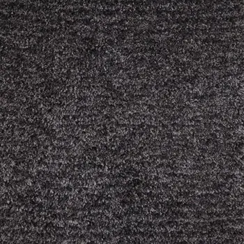 2' X 3' Black Shag Hand Tufted Area Rug