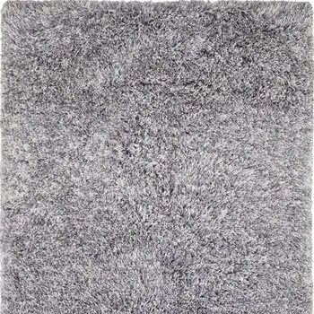 8' X 10' Gray Shag Hand Tufted Area Rug