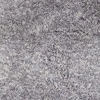9' X 12' Gray Shag Hand Tufted Area Rug