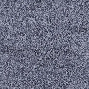4' X 6' Blue Shag Hand Tufted Area Rug