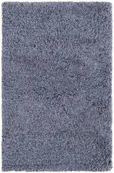 9' X 12' Blue Shag Hand Tufted Area Rug