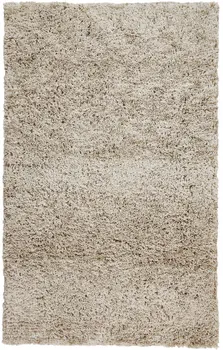 9' X 12' Gray Shag Hand Tufted Area Rug