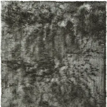 4' X 6' Green Shag Hand Tufted Area Rug