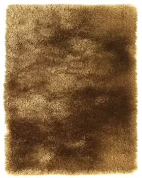 8' X 10' Brown Shag Hand Tufted Area Rug