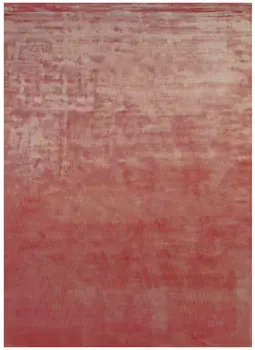 8' X 10' Red Chevron Hand Woven Area Rug
