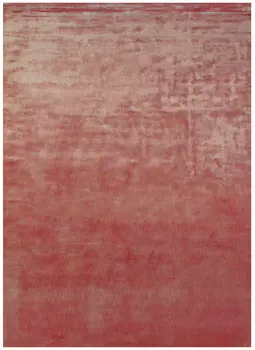 8' X 10' Red Chevron Hand Woven Area Rug