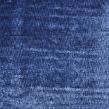 6' X 9' Blue Chevron Hand Woven Area Rug