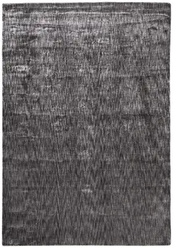 6' X 9' Gray Chevron Hand Woven Area Rug
