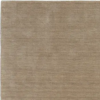 2' X 3' Tan Wool Hand Woven Area Rug