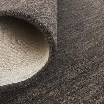 2' X 3' Brown Wool Hand Woven Area Rug