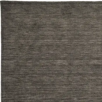 2' X 3' Brown Wool Hand Woven Area Rug