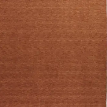 2' X 3' Orange Wool Hand Woven Area Rug