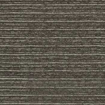 5' X 8' Brown and Ivory Wool Striped Hand Tufted Area Rug