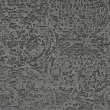 6' X 9' Gray Abstract Hand Woven Area Rug
