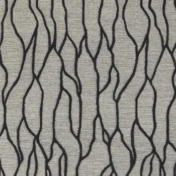 12' X 15' Gray and Black Wool Abstract Hand Tufted Area Rug