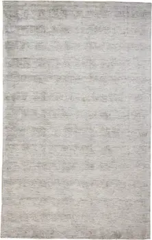 5' X 8' Blue Abstract Hand Woven Area Rug
