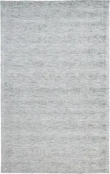 5' X 8' Blue Abstract Hand Woven Area Rug
