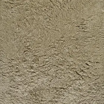 5' X 8' Tan Shag Hand Tufted Area Rug