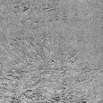 7' X 10' Gray Shag Hand Tufted Area Rug