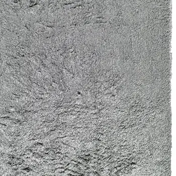 9' X 12' Gray Shag Hand Tufted Area Rug