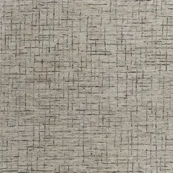 5' X 8' Ivory and Gray Wool Hand Tufted Distressed Area Rug